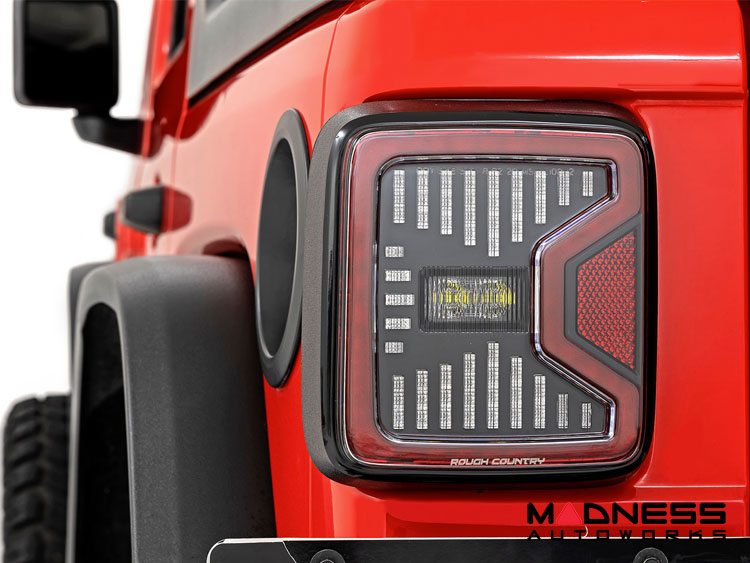 Jeep Wrangler JL Tail Lights - LED - Rough Country